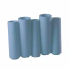 Dekorativer farbiger Vase Slide Bamboo moderner Entwurf hergestellt in Italien Viadurini