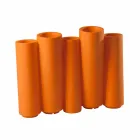 Dekorativer farbiger Vase Slide Bamboo moderner Entwurf hergestellt in Italien Viadurini