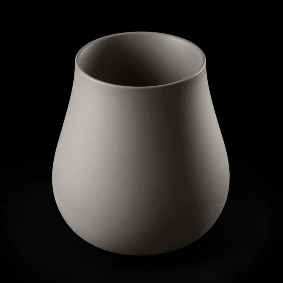 Dekorative Design Drop Vase aus Polyethylen Made in Italy - Monita Viadurini