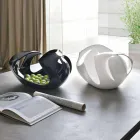 Dekorative Vase aus matt oder glasierter Keramik Made in Italy - Waves Viadurini