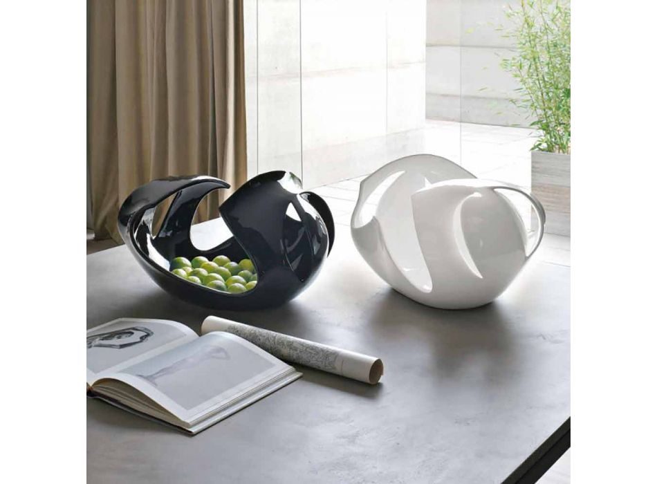 Dekorative Vase aus matt oder glasierter Keramik Made in Italy - Waves Viadurini