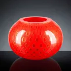 Dekorative Vase aus farbigem mundgeblasenem Muranoglas Made in Italy - Barletta Viadurini