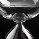 Dekorative Vase aus mundgeblasenem Glas, handgefertigt in Italien - Serena Viadurini