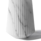 Vase aus weißem Carrara-Marmor oder schwarzem Portoro-Streifen-Design - Kairo Viadurini