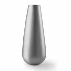 Dekorative Designvase für den Außenbereich aus Polyethylen Made in Italy - Menea Viadurini