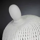 Elegante Keramikvase für den Innenbereich, handgefertigt in Italien - Napoleone Viadurini