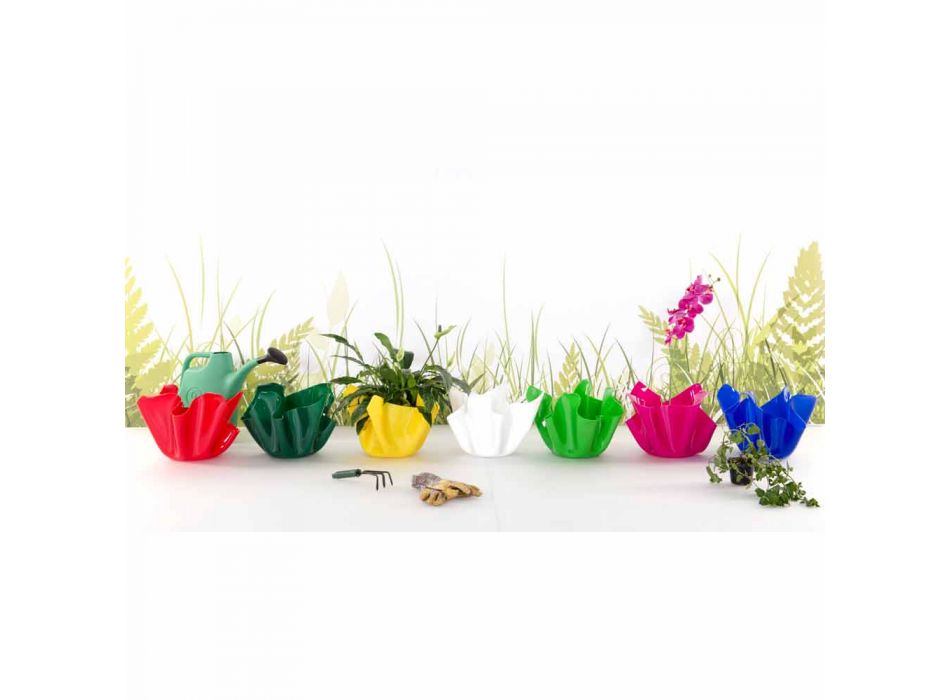 Fuchsia Vase für Indoor / Outdoor Design von Pina, made in Italy Viadurini