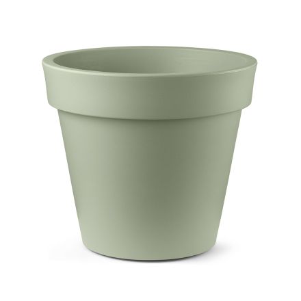 Große Außenvase aus Polyethylen, 4 Größen, Made in Italy - Emporium Viadurini