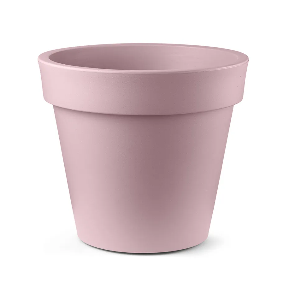 Große Außenvase aus Polyethylen, 4 Größen, Made in Italy - Emporium Viadurini