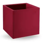 Vase in kubischer Form aus farbigem Polyethylen Made in Italy - Tonello Viadurini