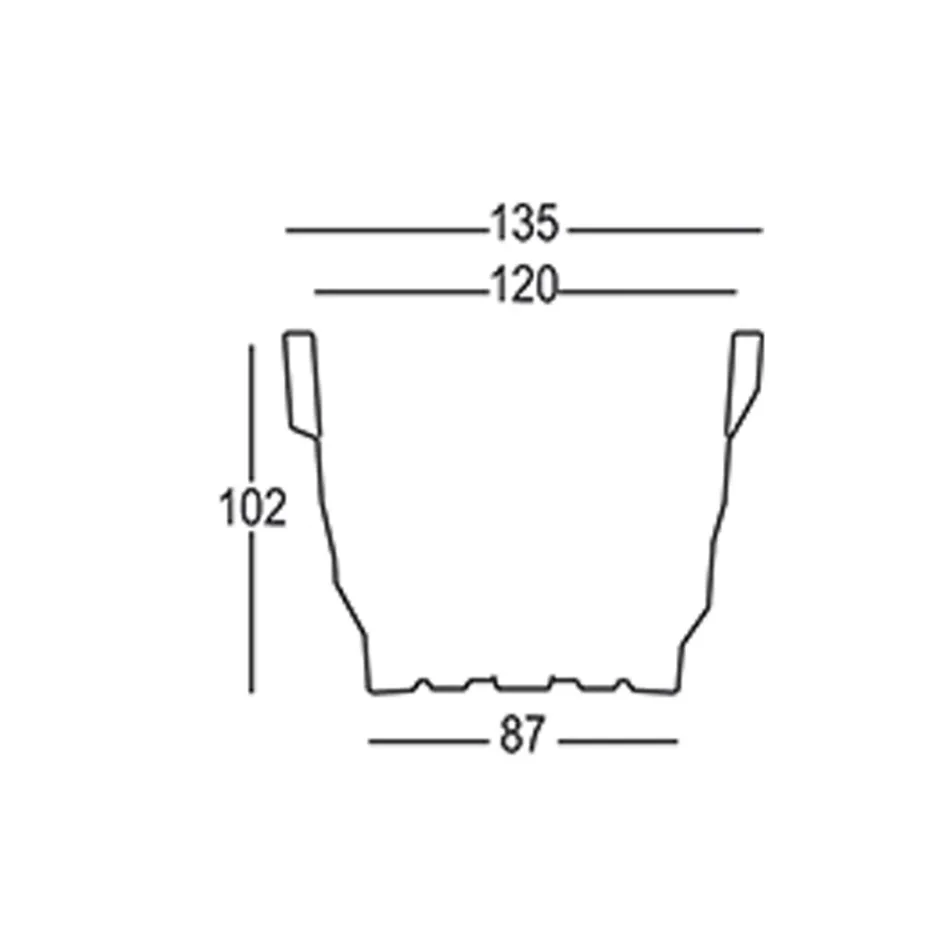 Helle Gartenvase aus Polyethylen mit LED Made in Italy - Poldo Viadurini