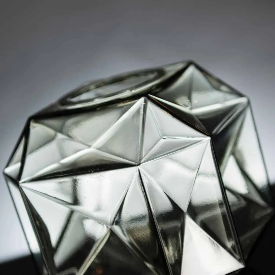 Moderne Glasvase für den Innenbereich, handgefertigt in Italien - Eagle Viadurini