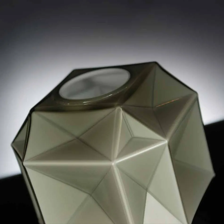 Moderne Glasvase für den Innenbereich, handgefertigt in Italien - Eagle Viadurini