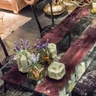 Moderne Glasvase für den Innenbereich, handgefertigt in Italien - Eagle Viadurini