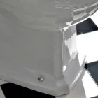 Klassisches Design Monoblock Vase aus weißer Keramik Made in Italy - Marwa Viadurini