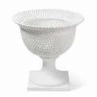 Dekorative Keramikvase für den Innenbereich, handgefertigt in Italien - Napoleon Viadurini