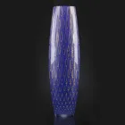 Farbige Ziervase aus geblasenem Muranoglas Made in Italy - Asper Viadurini
