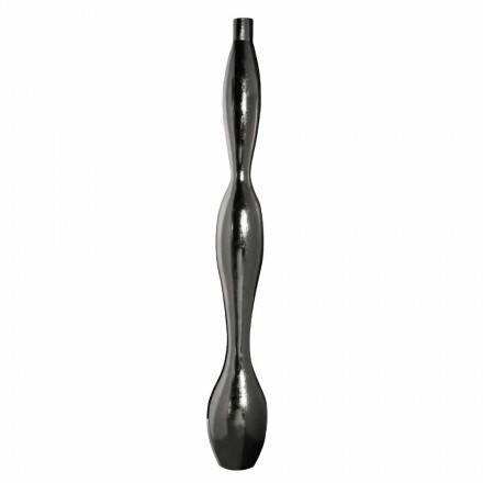 Indoor-Vase in Harz-Gold- oder Blattsilber-Finish Made in Italy - Quarto Viadurini