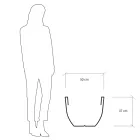 Fluoreszierende Vase für drinnen oder draußen 3 Dimensionen Made in Italy - Fluos Viadurini