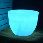 Fluoreszierende Vase für drinnen oder draußen 3 Dimensionen Made in Italy - Fluos Viadurini