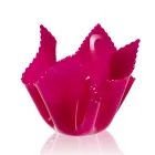 Recycelbare drapierte farbige Plexiglasvase 2 Stück 2 Größen - Gabria Viadurini