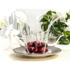 Recycelbare drapierte farbige Plexiglasvase 2 Stück 2 Größen - Gabria Viadurini