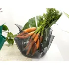 Recycelbare drapierte farbige Plexiglasvase 2 Stück 2 Größen - Gabria Viadurini