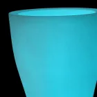 Runder farbiger Gartentopf aus Polyethylen Made in Italy - Tremont Viadurini