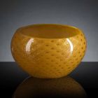 Runde Indoor-Vase aus farbigem Muranoglas Made in Italy - Asper Viadurini