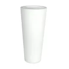 Runde Fluofarbene Gartenvase mit Licht Made in Italy - Avanas Viadurini