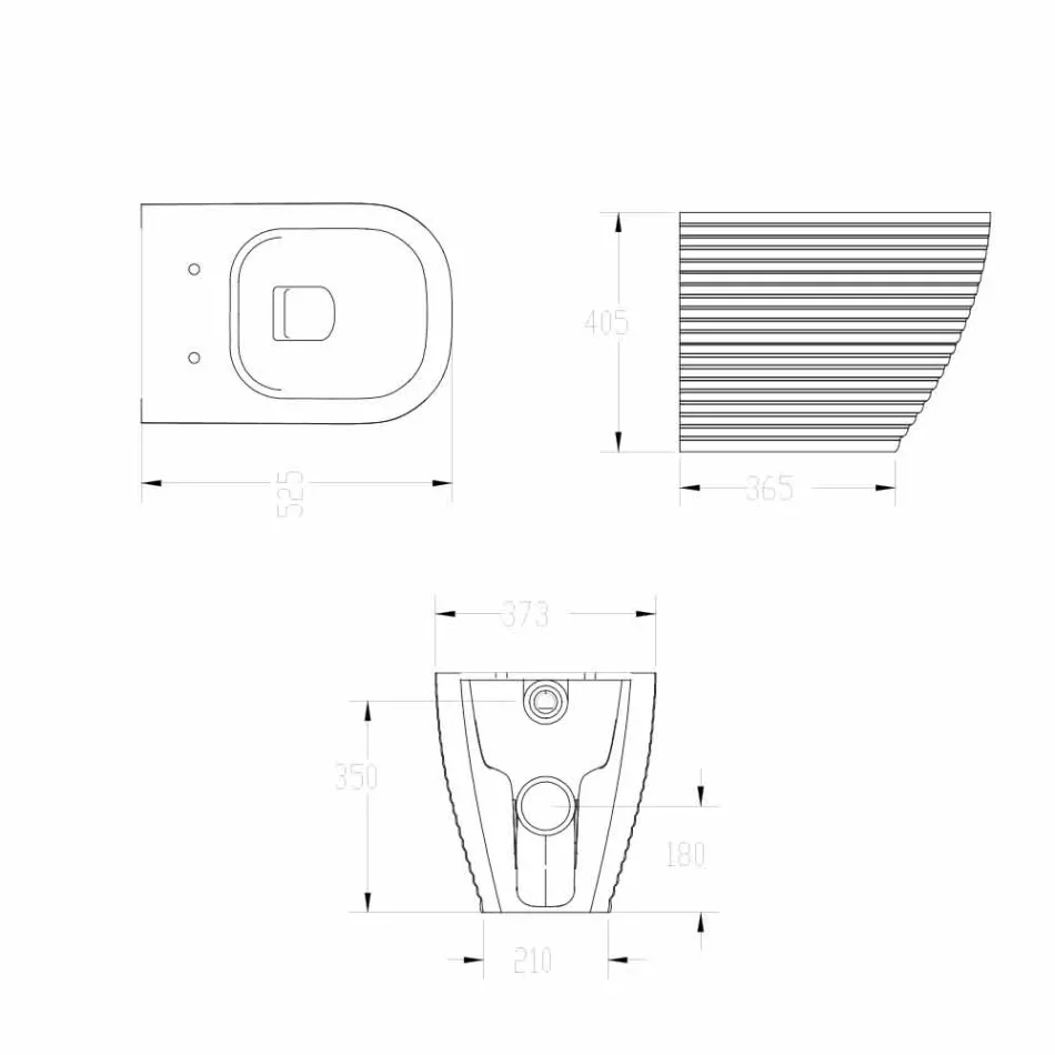 Weiße oder farbige Keramikvase von Trabia Design Viadurini
