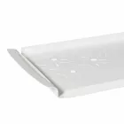 Serviertablett mit Blumen in Weiß, Blau oder Schlammeisen - Marken Viadurini