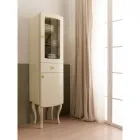 Einfarbige Vitrine mit internen Glasböden, hergestellt in Italien – Candy Viadurini