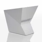 Vondom Faz weiß lackierter Gartensessel mit modernem Design Viadurini