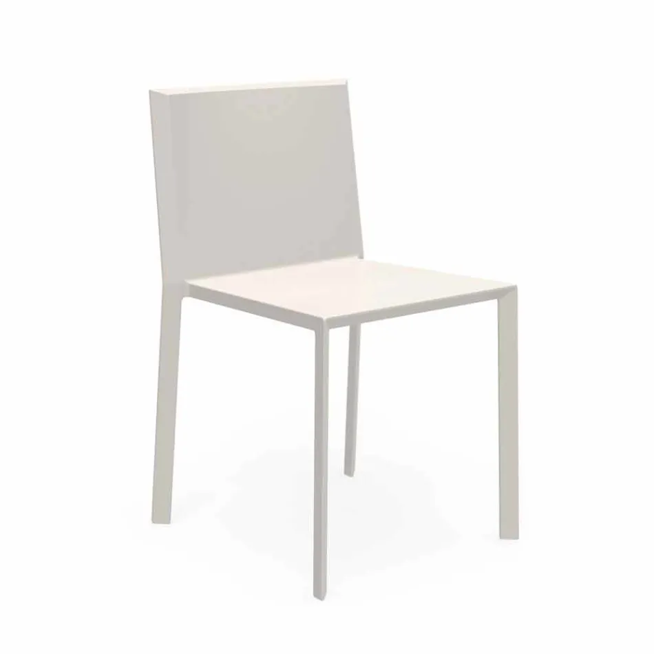 Stapelbarer Gartenstuhl Vondom Quartz mit modernem Design Viadurini