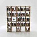 Bücherregal modular in modernem Design Zia Babele I Castelli 6